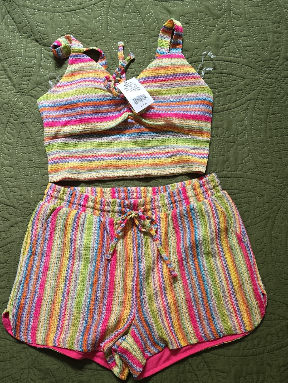 Derek Heart Womens Short Set